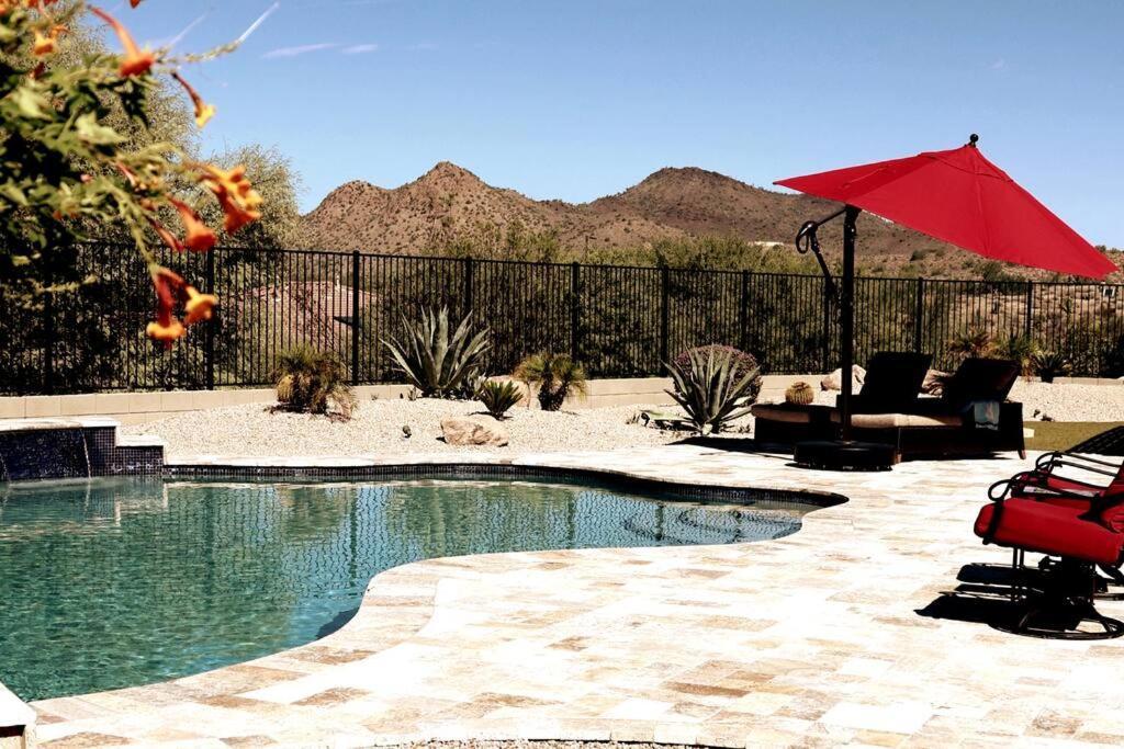 Phoenix Home With Heated Pool, Desert Views & Hot Tub Anthem 外观 照片