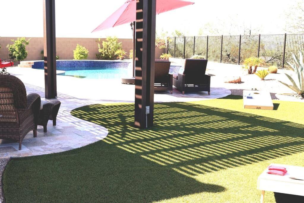 Phoenix Home With Heated Pool, Desert Views & Hot Tub Anthem 外观 照片