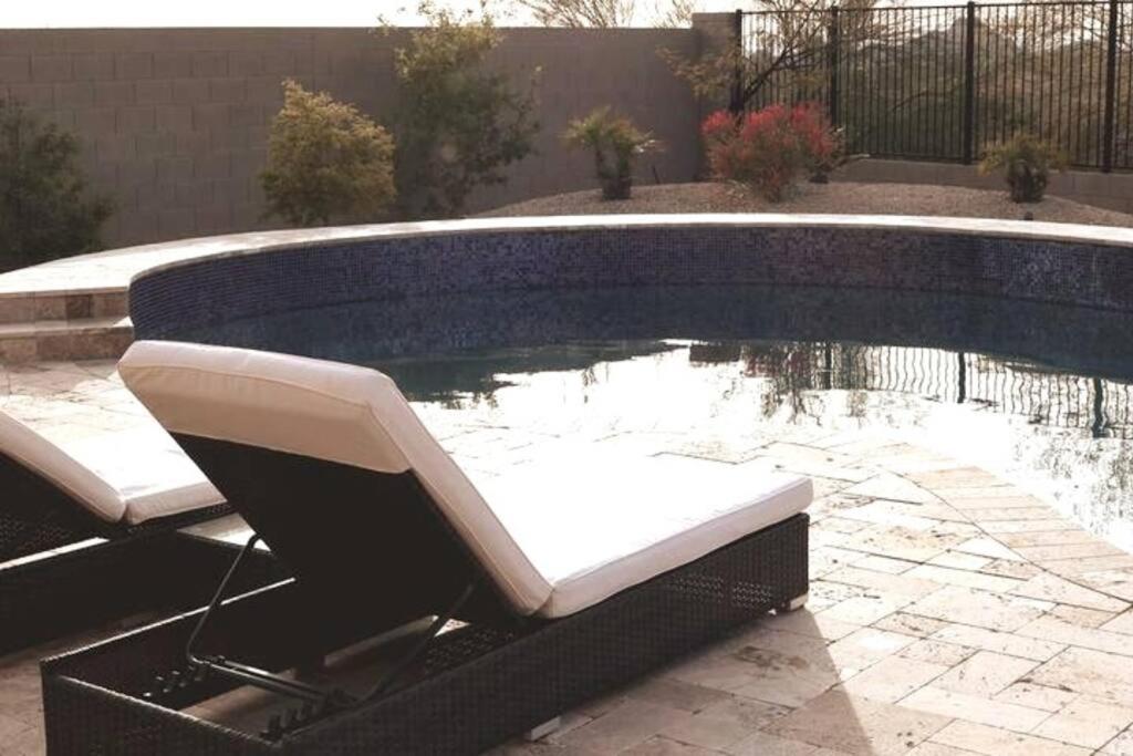 Phoenix Home With Heated Pool, Desert Views & Hot Tub Anthem 外观 照片